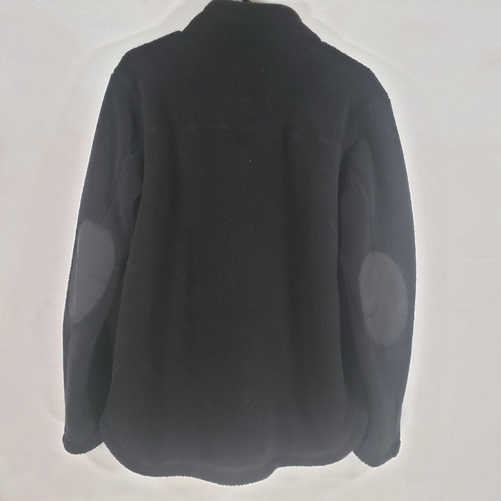 Thread + Supply Black 1/4 Snap Fleece M - Picture 3 of 4